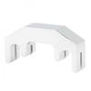 4 Claw Practical Metal Silver Violin Mute Muffler for 4/4 3/4 1/2 Violin
