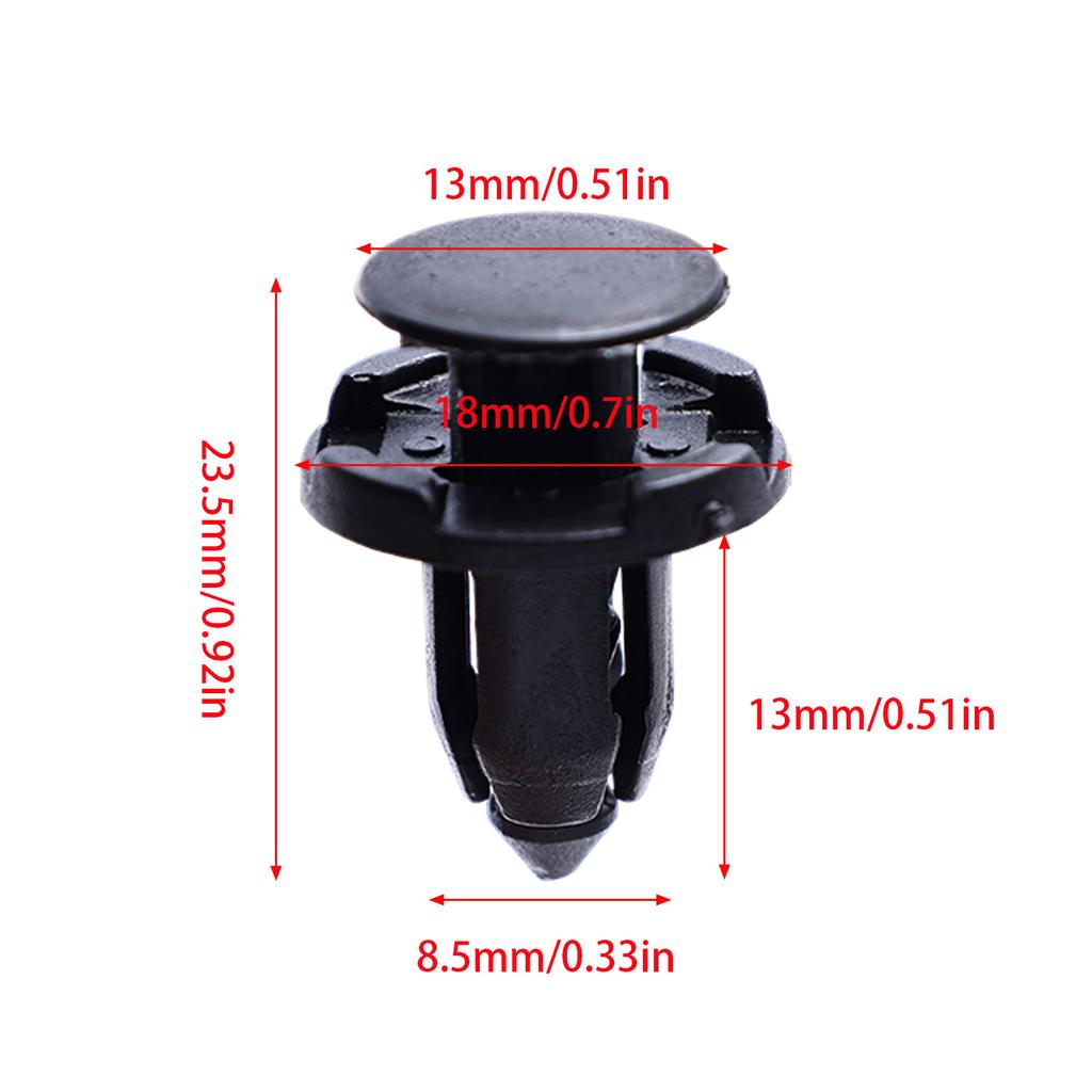 Bumper Fender Liners Side Trim Retainer Clip Fasteners MR200300 for Mitsubishi Outlander Lancer Eclipse Galant Mirage Montero