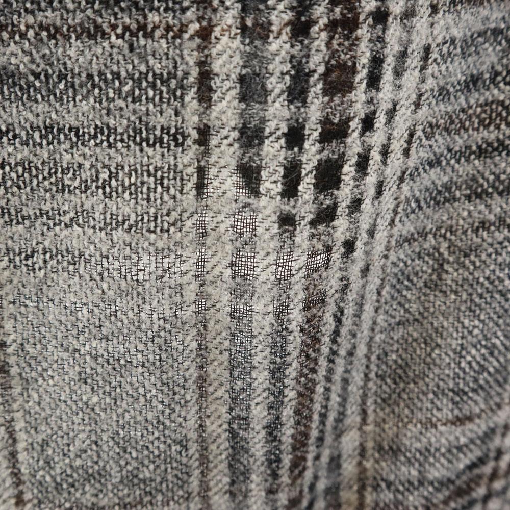 TAGLIATORE made in Italy Check Pattern tailored jacket 46 gray blazer Men's Used