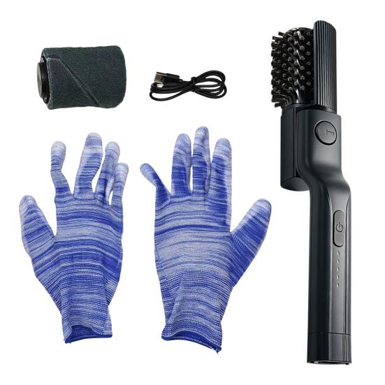 

Electric Grill Brush with 7 Angles & 3 Speeds, 410 RPM Rotating BBQ Cleaner for Gas Charcoal & Ceramic Grates, Dishwasher Safe BBQ Grill Cleaning Tool