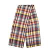 Used ETRO / Stole Scarf Autumn/Winter Ladies Unisex Cashmere Silk Check Multicolor 407017