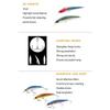 Tackle Crankbaits Winter Fishing Sinking Minnow Baits Minnow Lures Long Casting Lure Fish Hooks