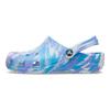 Crocs Classic Clog EVA Marble Pattern Unisex Footwear White Oxygen-Blue 206867-1FK
