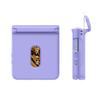 For Samsung Galaxy Z Flip 7 Fe 6 5 4 3 Wallet Case with Card Holder Hinge Protection Flip7 Flip6 Flip5 Flip4 5G Phone Cover