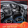 2025 Hot Car Door LED HD Welcome Courtesy Shadow Projector Lamp Logo Light Mazda 2 3 4 5 6 7 8 323 626 CX-3 5 8 9 Bt-50 MX-5 30