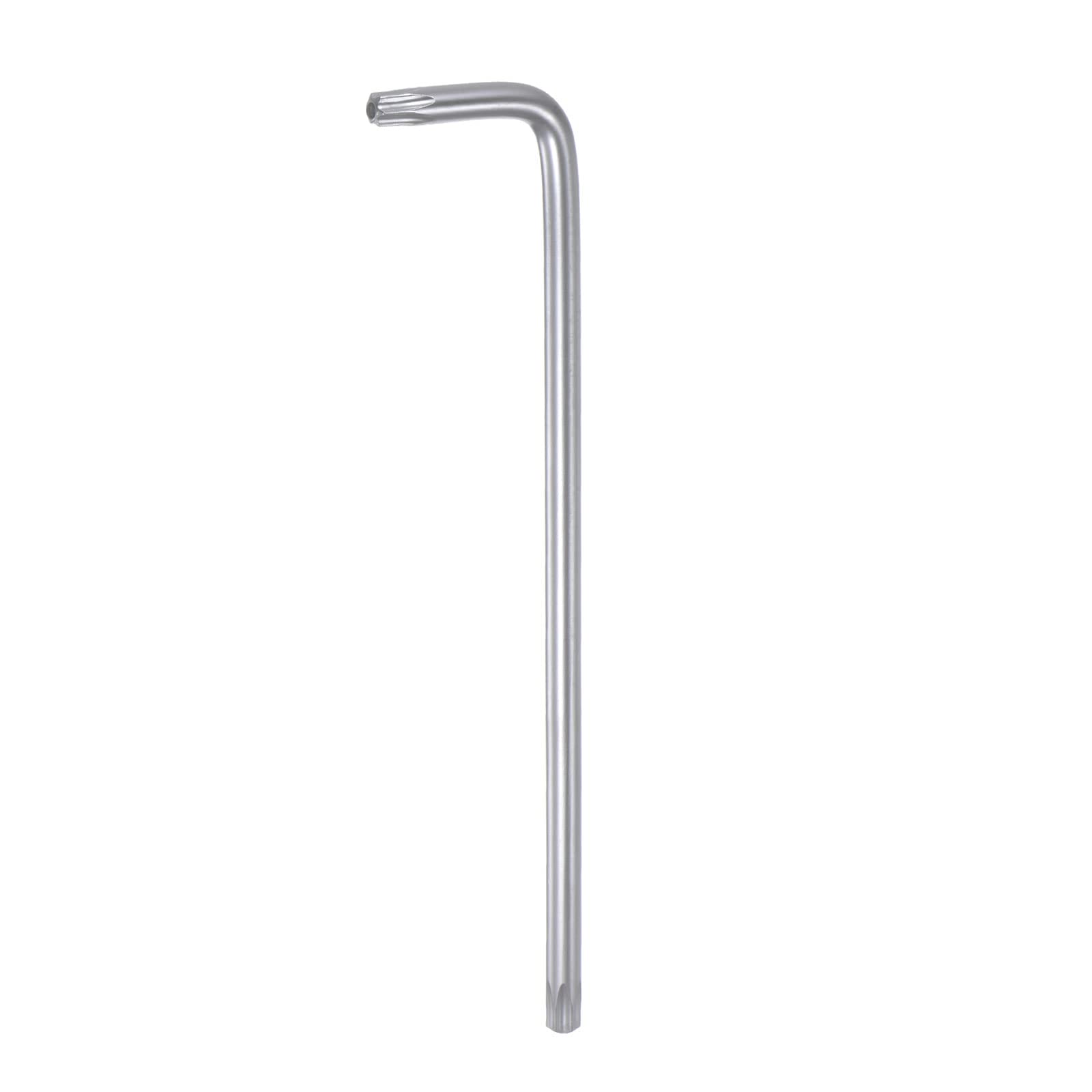 

uxcell T30 Звездообразный ключ Torx из высокоуглеродистой стали Ручной инструмент для автомобильной и повседневной работы Длинный 135 мм Защищенный от вскрытия гаечный ключ, L-образный, Сталь, Ремонт, Рука,