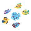 3/4/6PCS Kids Funny Swimming Pool Diving Toy Set Children Underwater Water Play Toy with Fish Shape for Boys Girls