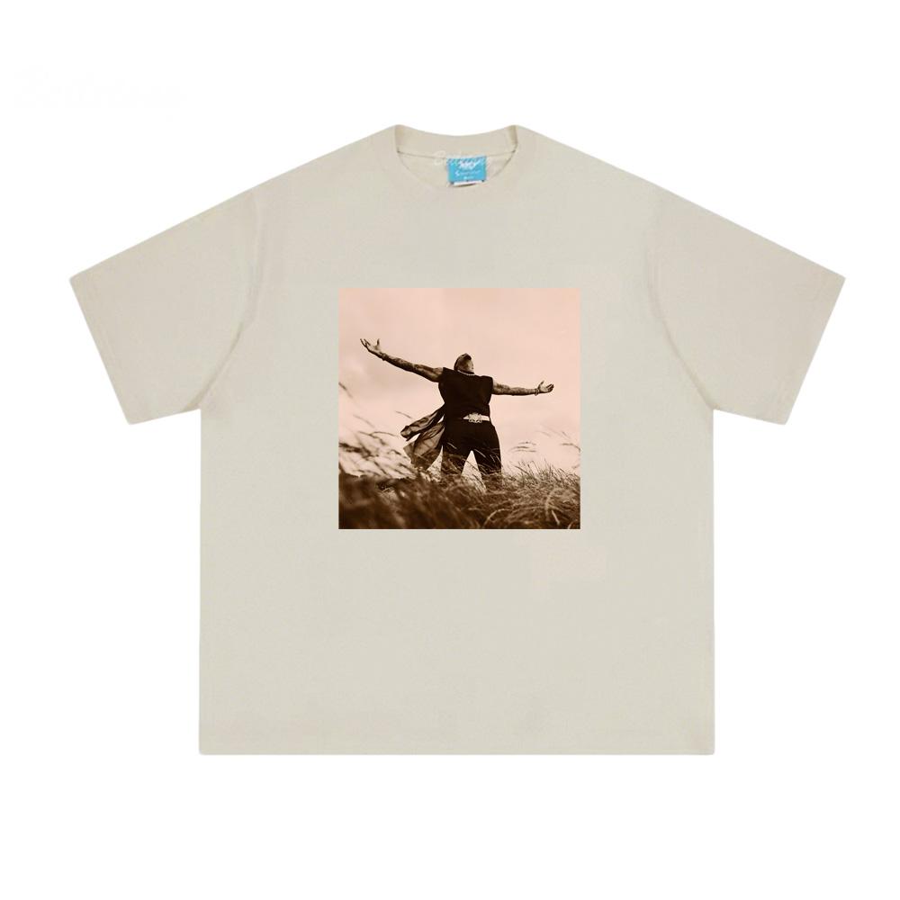 

Chris Brown Holy BlindfoldT-shirt Hip Hop Tshirt Gothic Tee-shirt Sleeve Clothes 100% Cotton Tops XS песочный