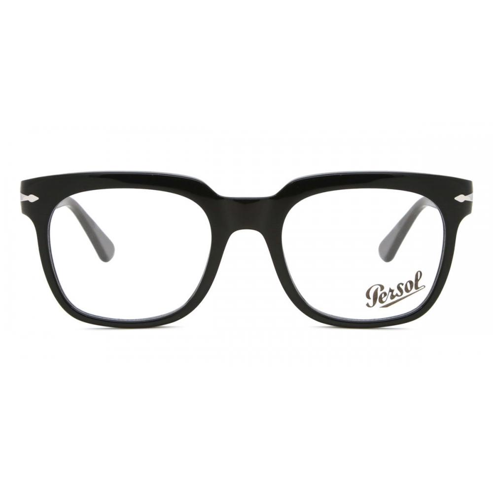 

Persol Po3325v 95 Unisex Eyeglasses Black/52-21-145