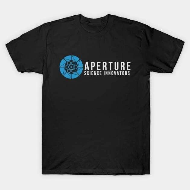 Aperture Science Innovators Portal Made In Australia T-Shirt S-4XL Graphic Short Sleeve Shirt Unisex Men Women Summer