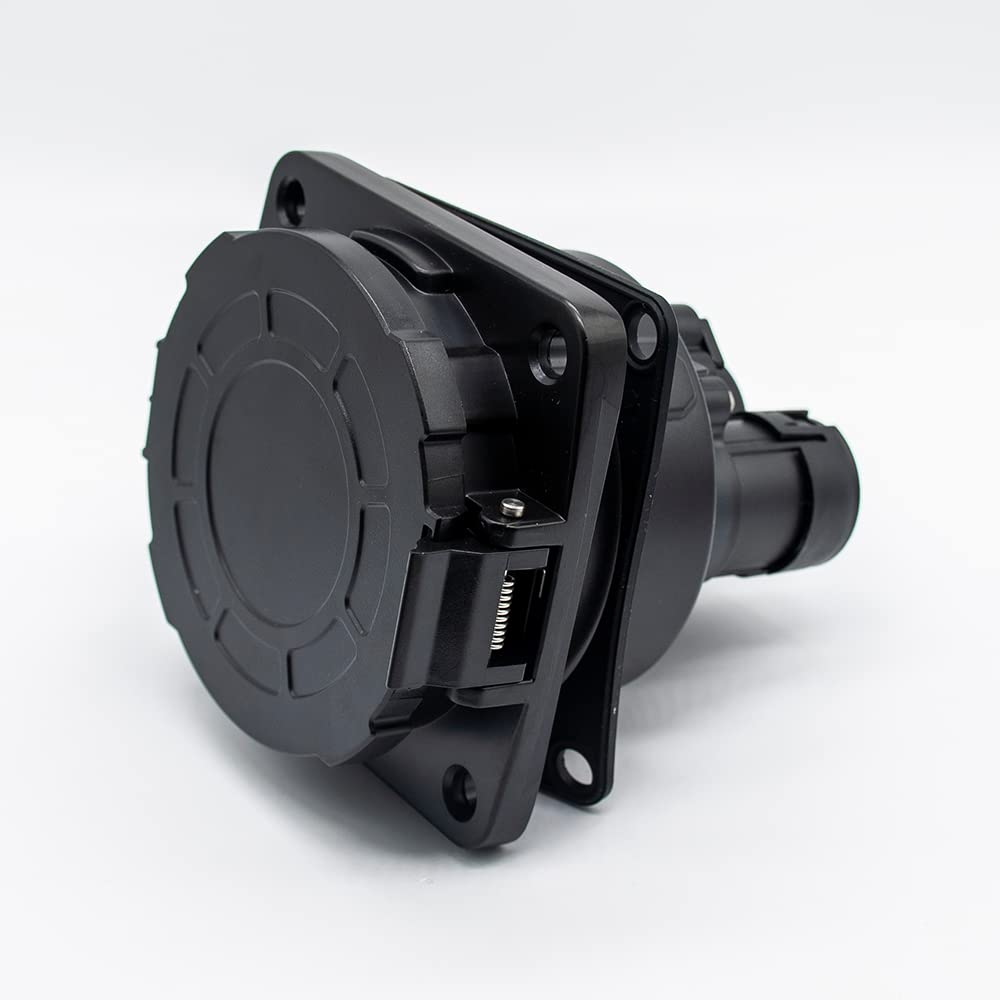 EV Charger Socket, EV Charger, Electric Car Charging, 16A, IP55, Protection, CHAdeMO, Charging Socket, 62.5KW, 125ADC, Rapid Charger Socket