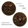 US Marine Corps 3D Relief Commemorative Challenge Coin