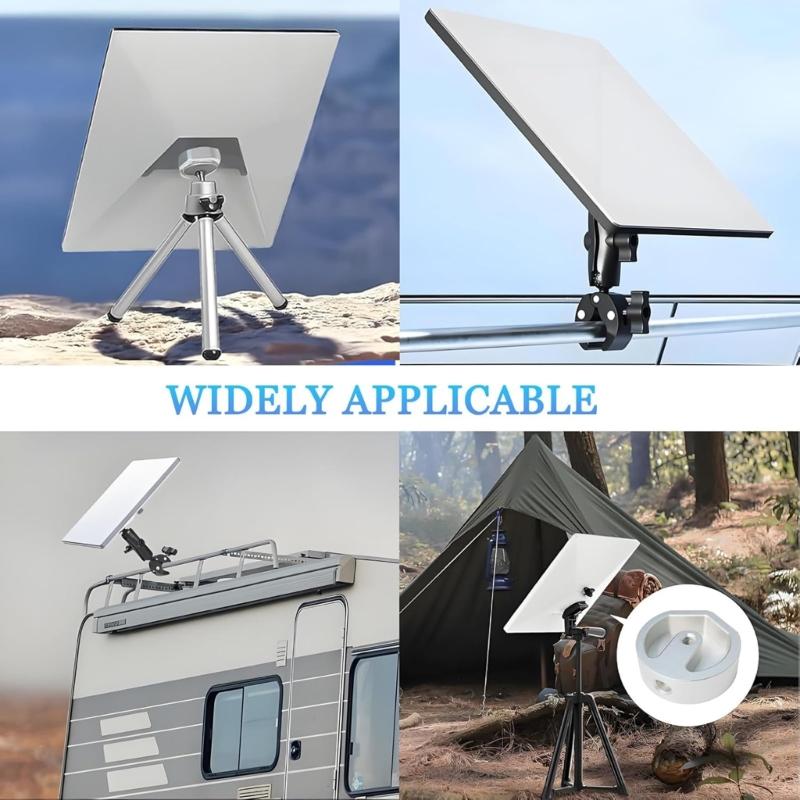 Kleiner Stativadapter Sichere Gewindebefestigung Multifunktionale Aluminium-Montagehalterung Einfache Installation für Geräte