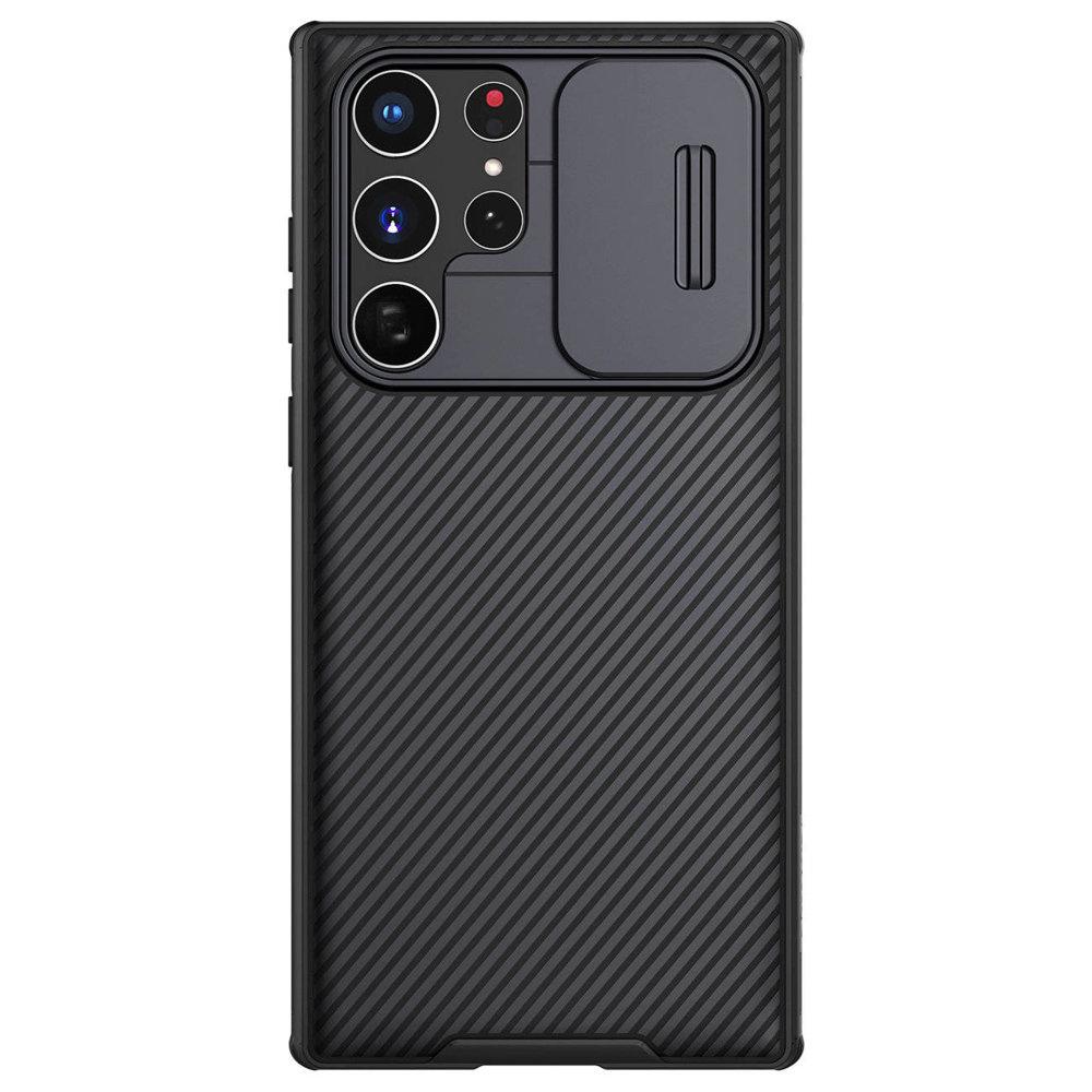 NILLKIN Case for Samsung Galaxy S23 Ultra, CamShield Pro Case, Black
