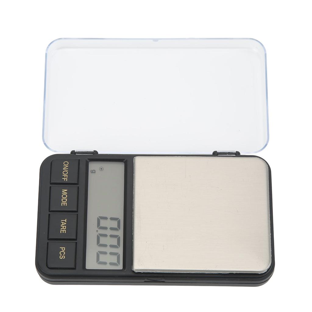 Digital Electronic Scale 200g Load LCD Blue Screen Backlight 0.01g Display Portable Jewelry Scale Pocket Scale with Tray