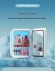 Compact Mini Fridge - Cooling & Heating for Cosmetics, Dorms, Cars, Home