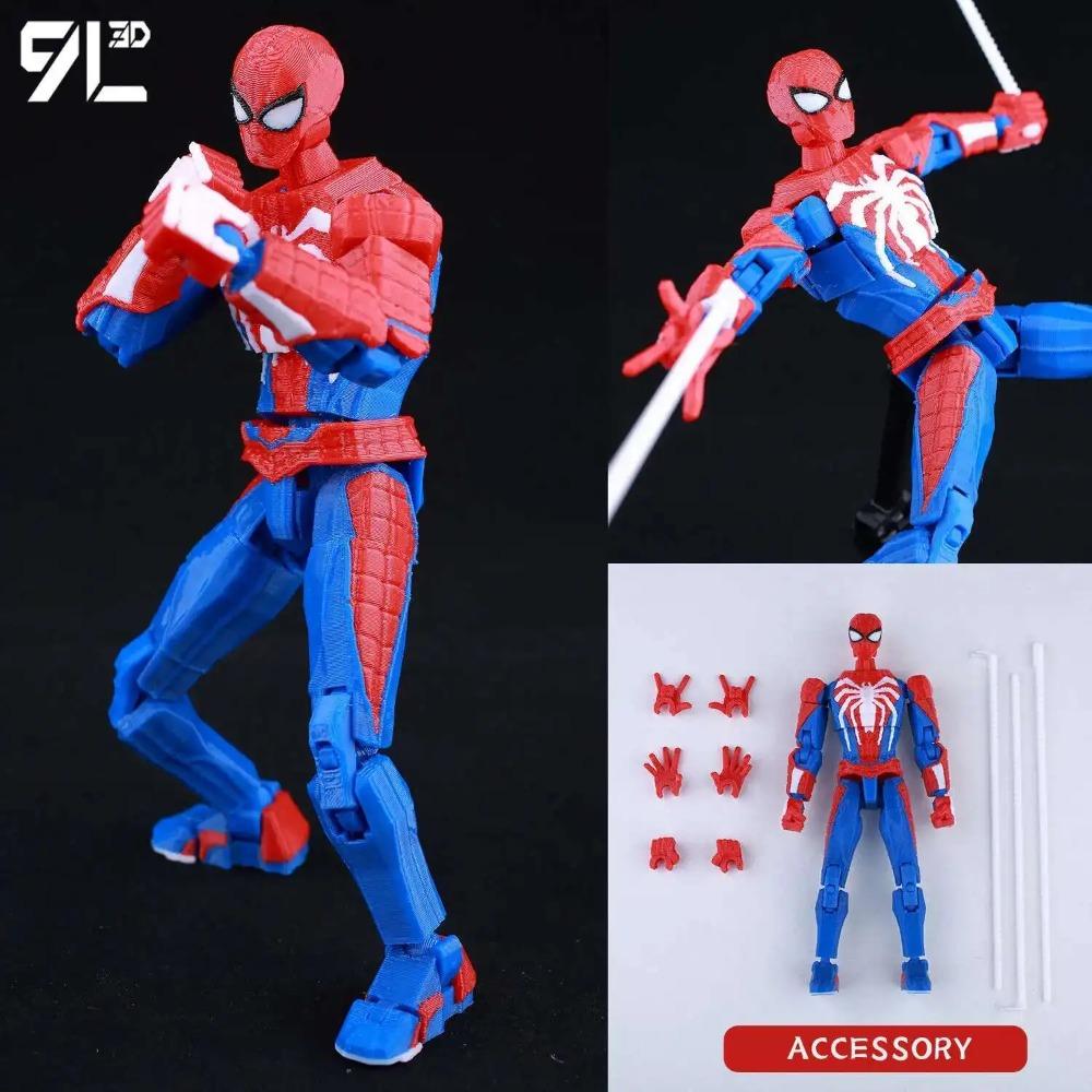 9L3D Printed Lucky Dummy 13 Jujutsu Kaisen Fushiguro Toji Anime Multi-Jointed Shapeshift Toys Action Figures Mannequin Model