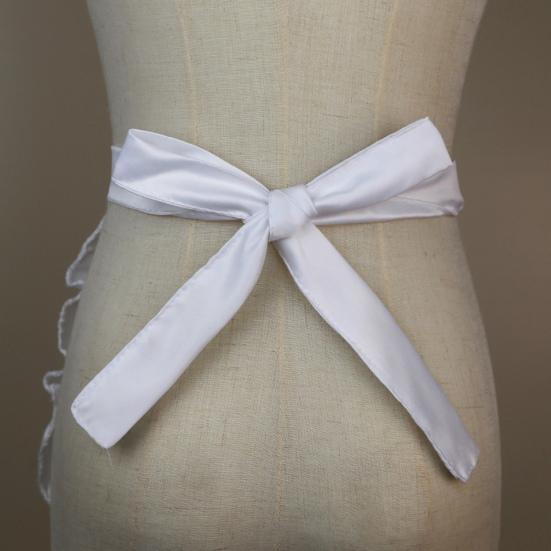 Maid Cosplay Schürze Weiß Rüschen Halbschürze Küchenkostüm Mädchen Taillenschürze für Cosplay Event Kostümparty Themenparty Accessoire