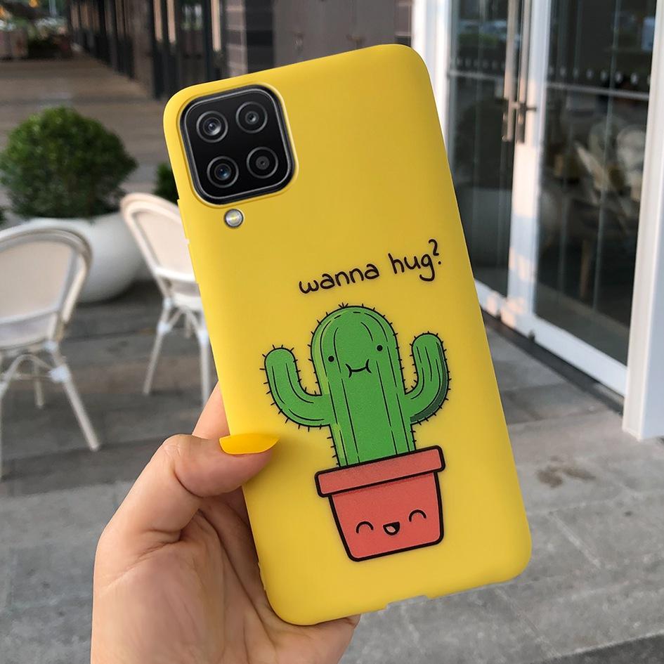 For Samsung Galaxy A12 Case Samsung A42 5G Lovely Heart Cover Back Fundas For Samsung A 12 SM-A125F SM-A426B A 42 5G Phone Cases