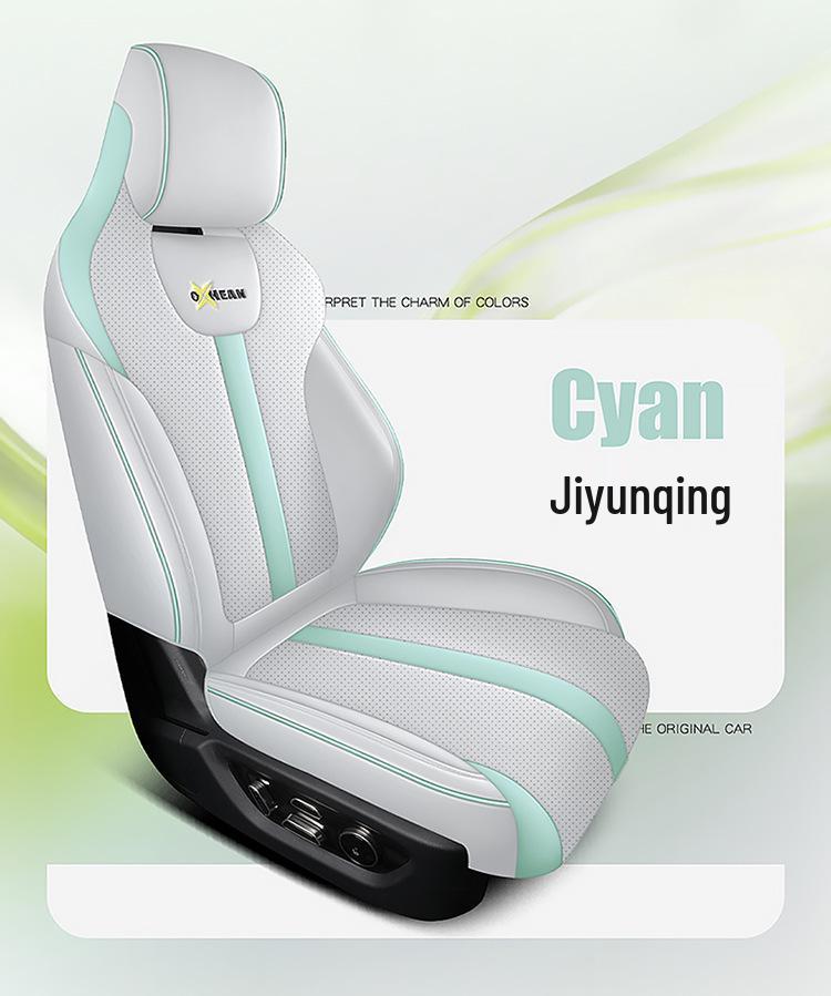 New Model Full Leather Car Seat Cushion for BYD Song L - Universal Four Seasons Use