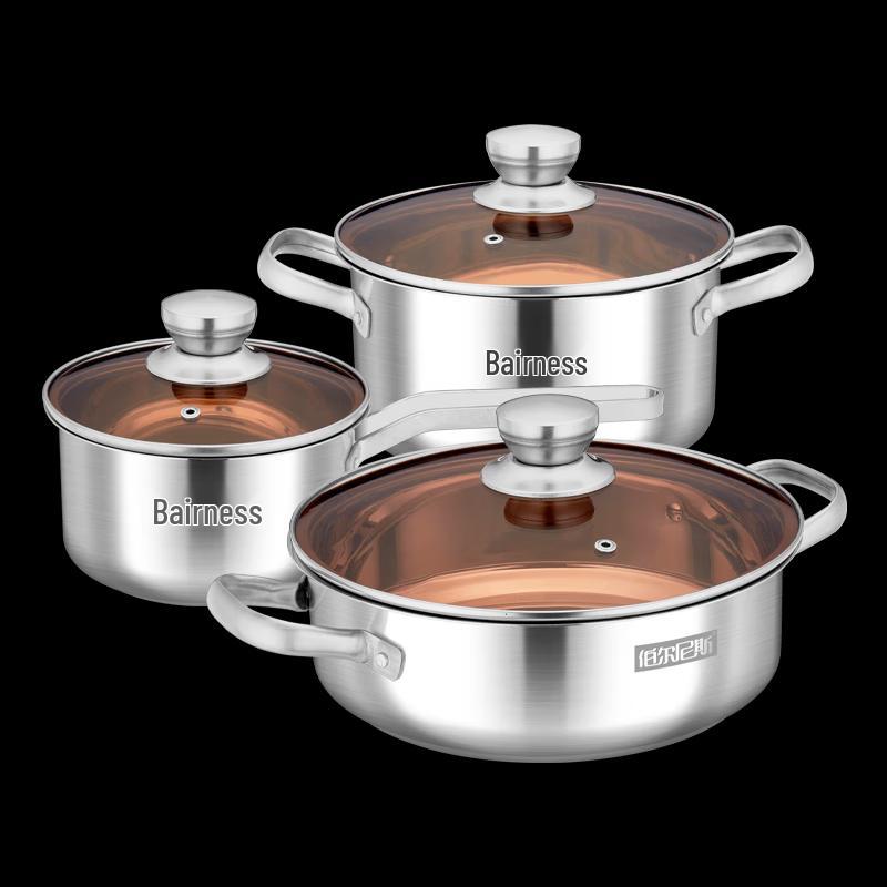 Bernis Salina 3-teiliges Kochgeschirr-Set