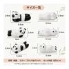 Panda Polar Bear Chopstick Rests, 6-Piece Set, Cute & Stylish Ceramic Animal Tableware