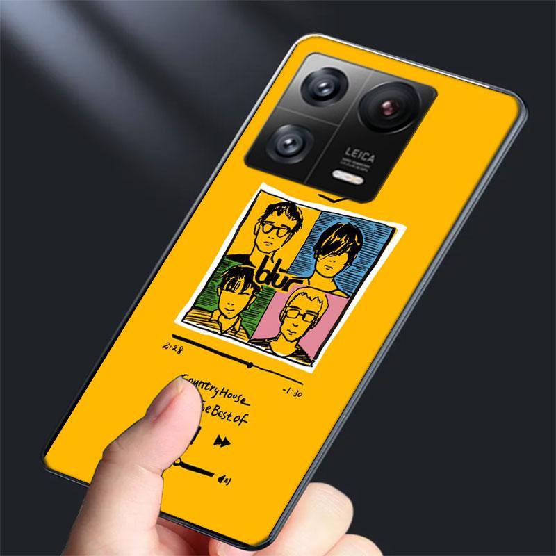 Blur Band Phone Case For Xiaomi Poco F7 Ultra X7 X6 M8 M7 M6 M4 M3 Pro X4 Mi 15 15T 14 14T 12T 12S 10T Pro 12 11 Lite Cover Coqu