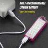 MINI LED Flashlight Rechargeable Work Light Keychain Light Camping Lamp Easy To Carry Multiple Lighting Modes Waterproof