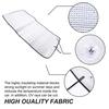 Car Sun Shade Windshield Window Sunshade Cover For Toyota Prado LC90 1996-2002