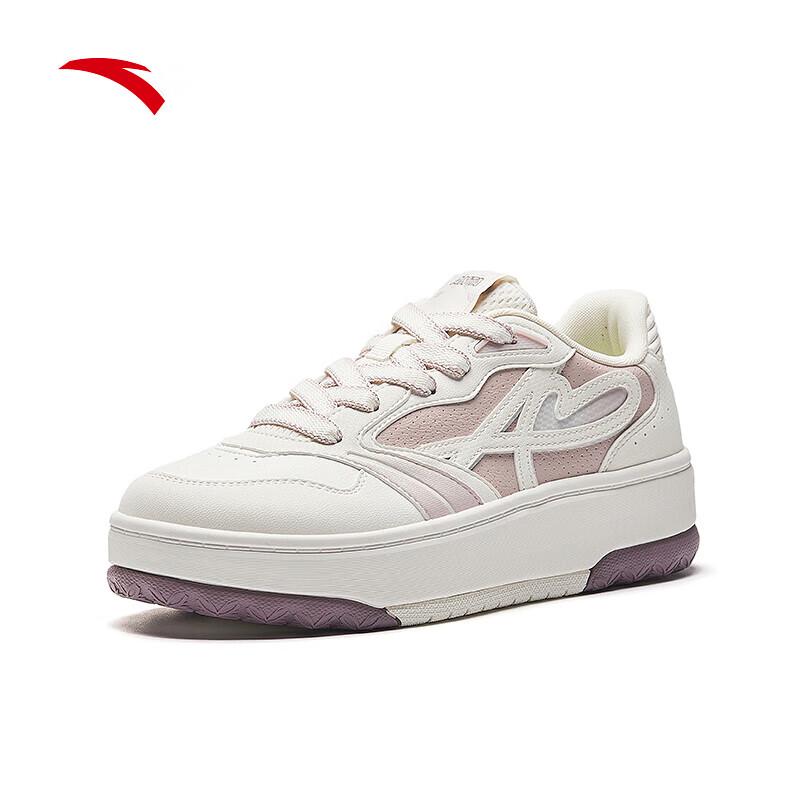 ANTA Women's Lifestyle Thick-Soled Skate Shoes