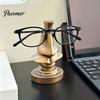 Humorous Office Decor Big Nose Glasses Holder, Retro Resin Eyeglass Stand, Artistic Sculpture Statue Eyewear Display Organizer for Home And