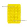 Silicone Suction Cup Holder for Mobile Phones - Square, Single-Sided, Set of 24