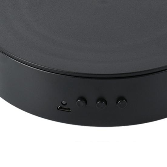 Rotating Display Stand 360 Degree Rotation Large Bearing Capacity Low Noise Rechargeable