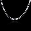 6mm 16inch -24inch Link Chain Necklaces Silver Jewelry Men Necklace ,925 Sterling Silver Necklace Men Jewelry Accessories