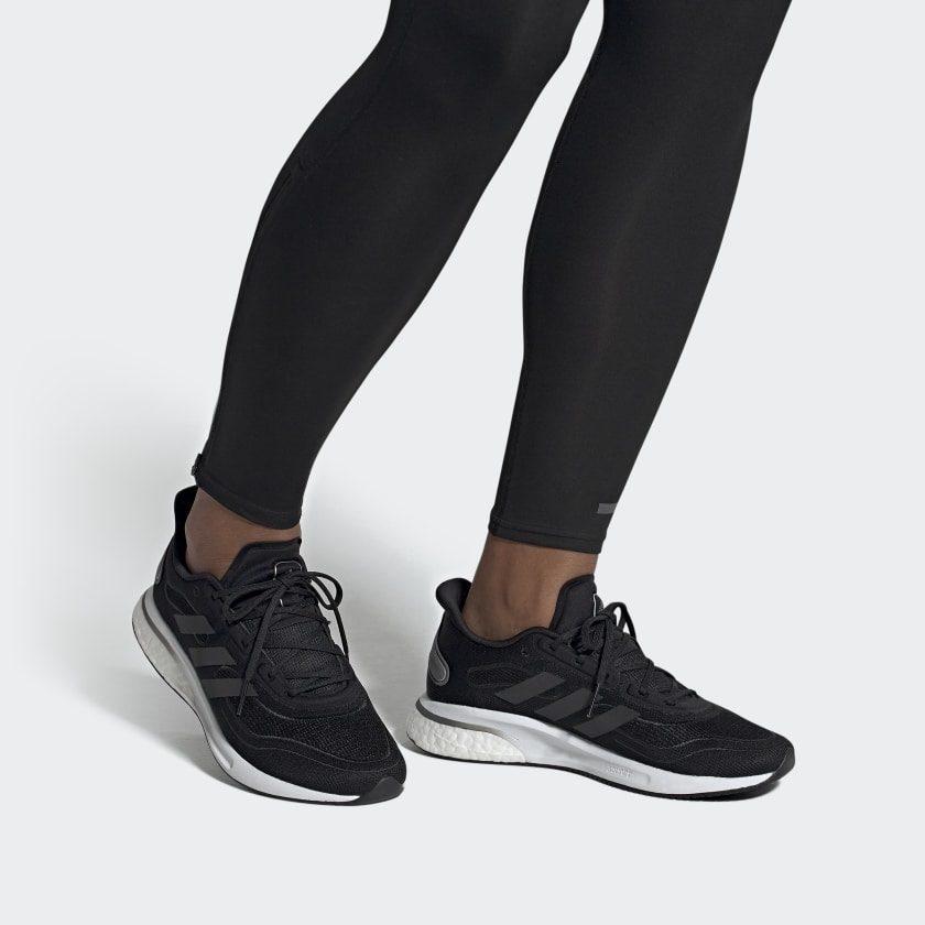 Supernova Adidas 'Black Silver Metallic' EG5401