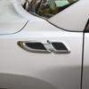 2pcs Car Side Fender Vent Cover Fender Decoration Chrome Side Wing Air Vent Hood Intake Fender Cover Trim Car Styling Exterior