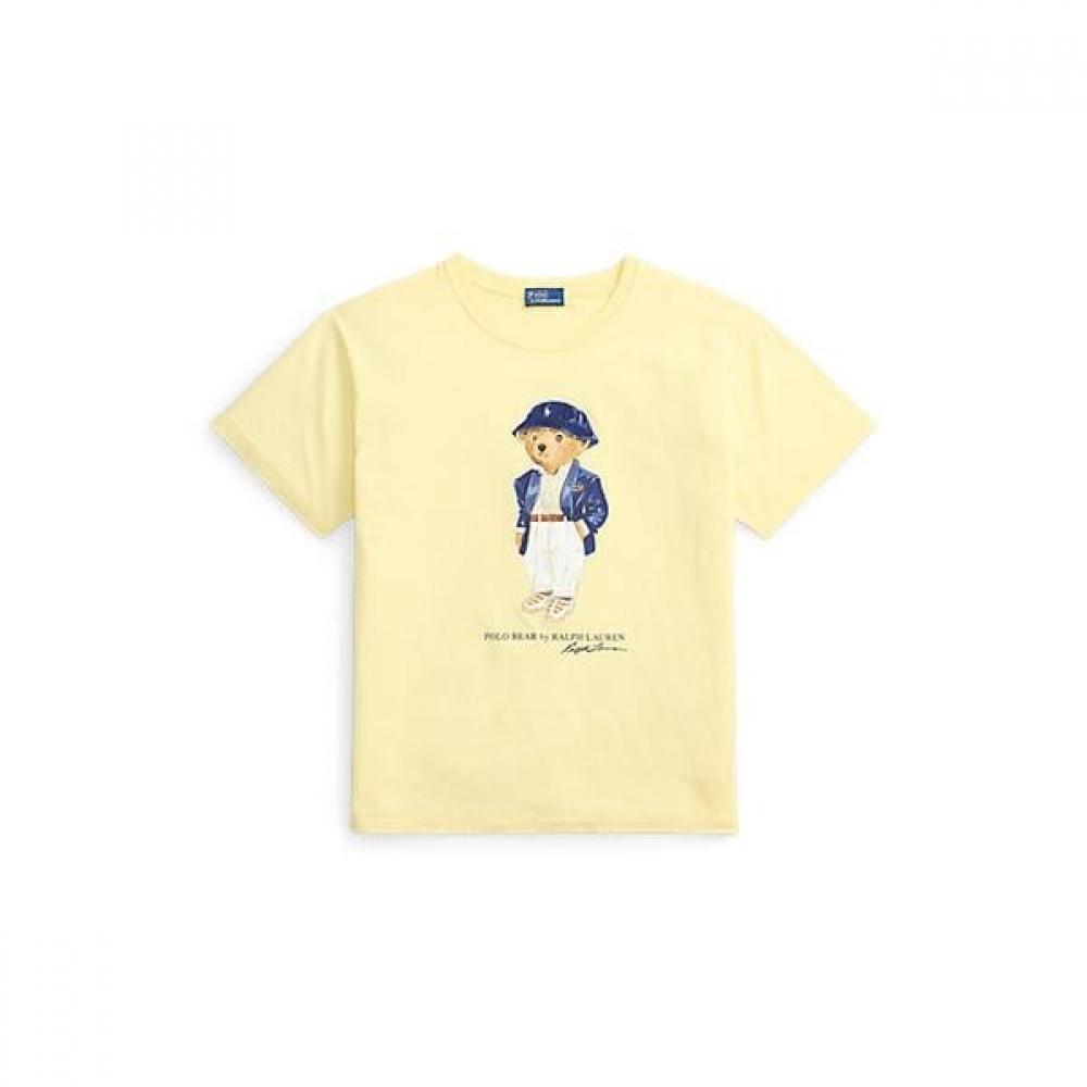 Polo Ralph Lauren Women Polo Bear Cotton Jersey Tee Wmpoknincu21332700 XS
