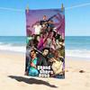 Gta V Stylish Digital Printing Beach Towel Quick Drying Absorbent Blanket For Beach Pool Gym Travel Christmas Gift C9211773