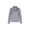 Spring and Autumn Women's Sweatshirt Blouse Solid Color Comfortable Casual Long Sleeve Lapel Sweatshirt