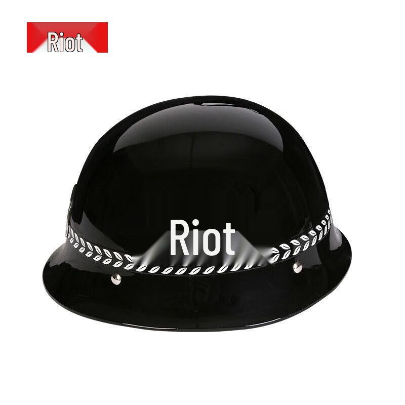 New Duty Security Helmet: Riot & Patrol Protection Steel Helmet for Campus Security