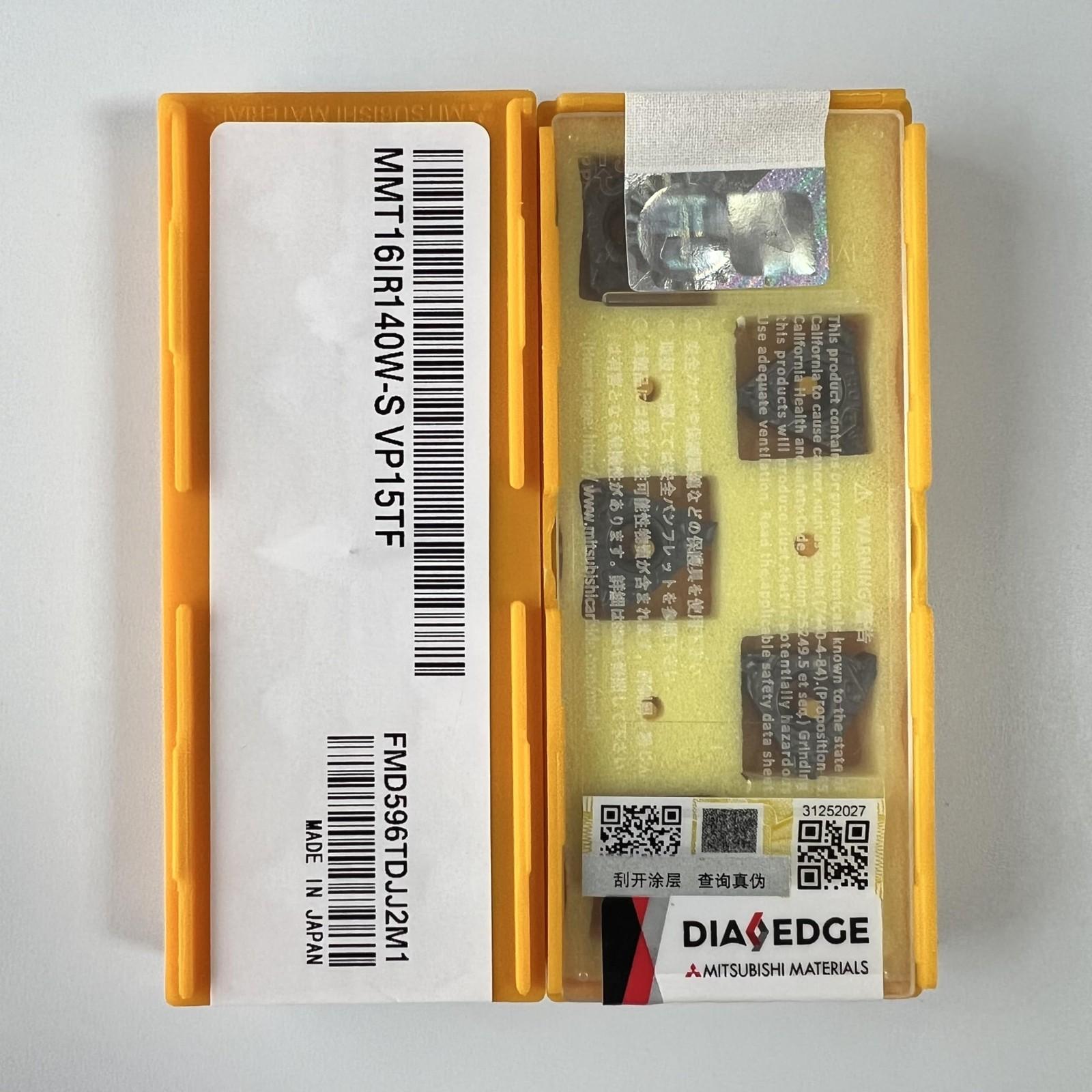 

MITSUBISHI / MMT16IR140W-S VP15TF / Carbide CNC Blade 10 Pcs