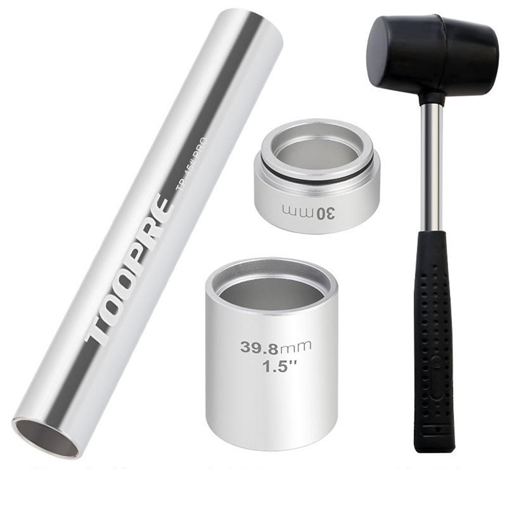 

Aluminum Alloy Bicycle Bottom Gear Installation Maintenance Tool Mountain Bike Headset Base Lower Gear Front Fork Bowl Setting Tool Installation tool hammer #1