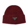 Woolen Hats for Women Triangle Marked Warm Knitted Hats for Couples  Pullover Hats Anti Cold Hats for Men  Autumn and Winter.
