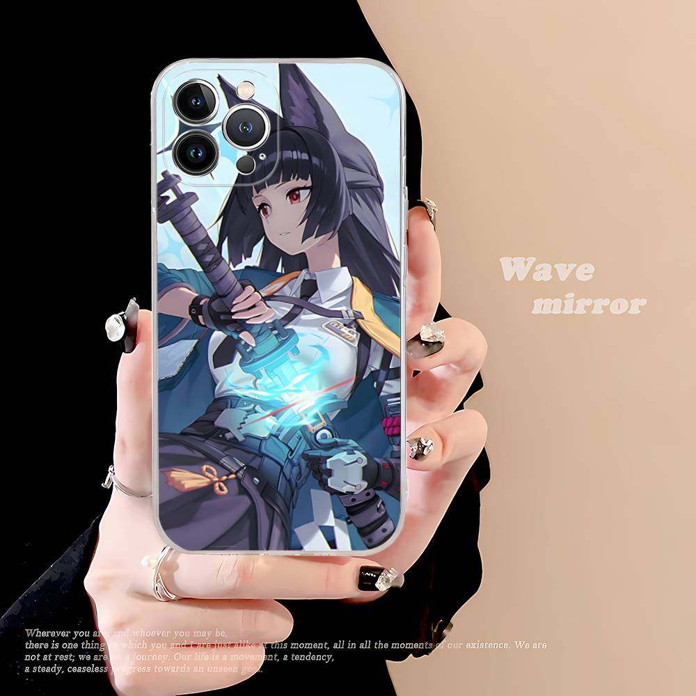 Classic Girl H-Hoshimi Miyabi TPU Silicone Case For IPhone 11 12 13 14 15 16 17 Pro Max Shockproof Clear Back Cover