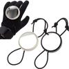 Elastic Band Diving Wrist Mirror Expand Vision Rearview Mirror  Snorkeling