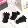 3 Bags 0.6cm 10m 32.8ft Flat Elastic Rope Cord Bands for Clothing Sewing DIY Craft ProjectBlack