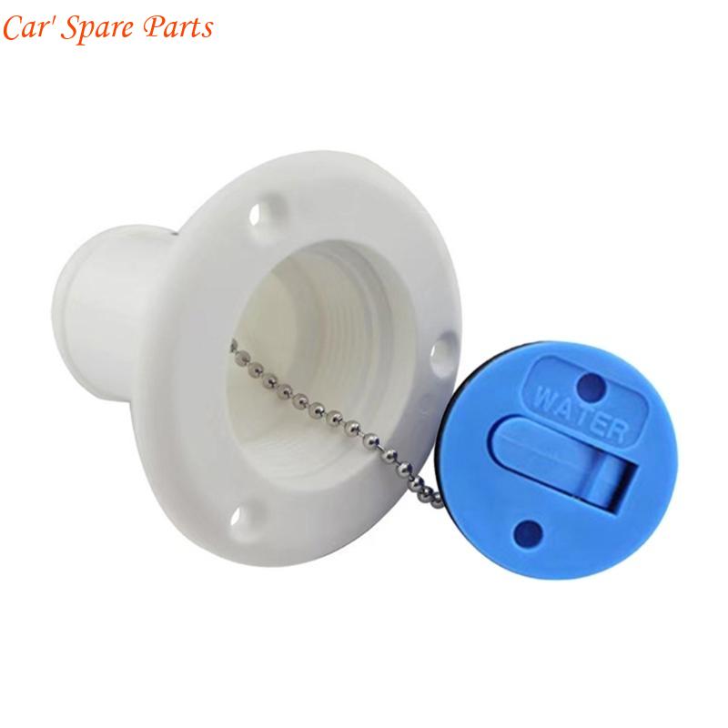 Y4UA Nylon Plastic UV Stabilized Marine Hardware Deck Filler Of Water Socket Boats Motorhome Yacht Caravans Campers VanTruck