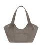 Verdan Aube Suede Shopper Bag_Grey