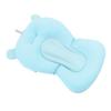 Baby-Bade-Sitzkissen Schwimmend Sicher Faltbar Verstellbar Kleinkind-Bade-Stütze für Neugeborene Blauer Bär