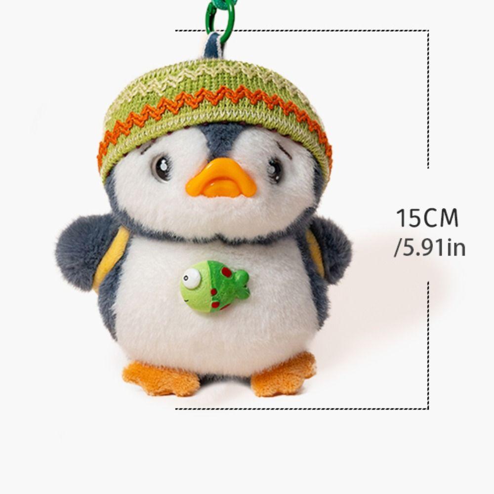 Backpack Charms Cartoon Plush Doll Pendant Japanese Style Cute Bag Pendant Penguin Keychain  Girls